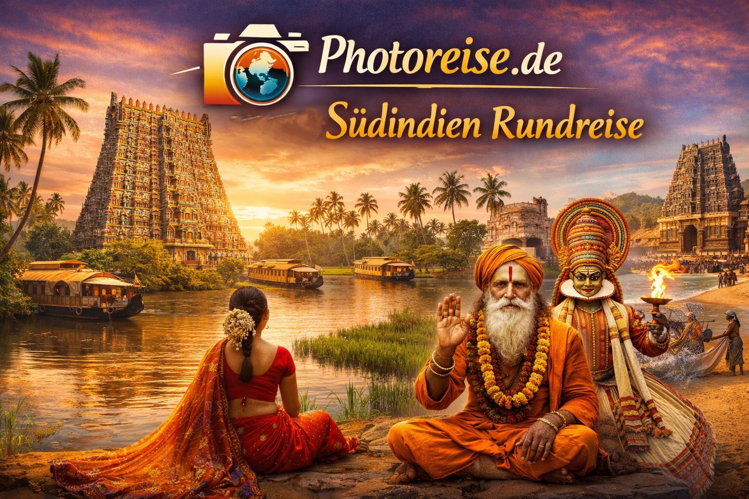 Südindien Rundreise entdecken_bearbeitet Südindien Rundreise entdecken_bearbeitet